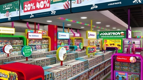 Juguetrón · Exhibición Barbie · Render